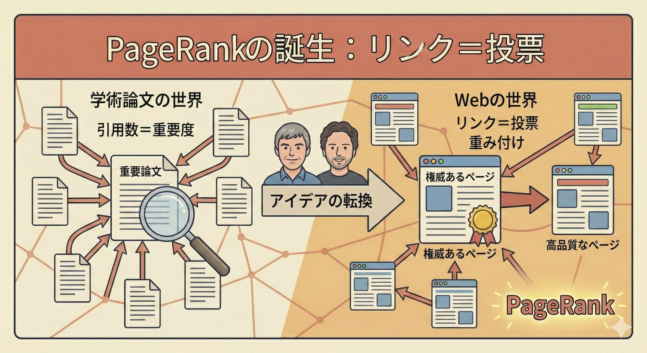 「リンク=投票」という発想
