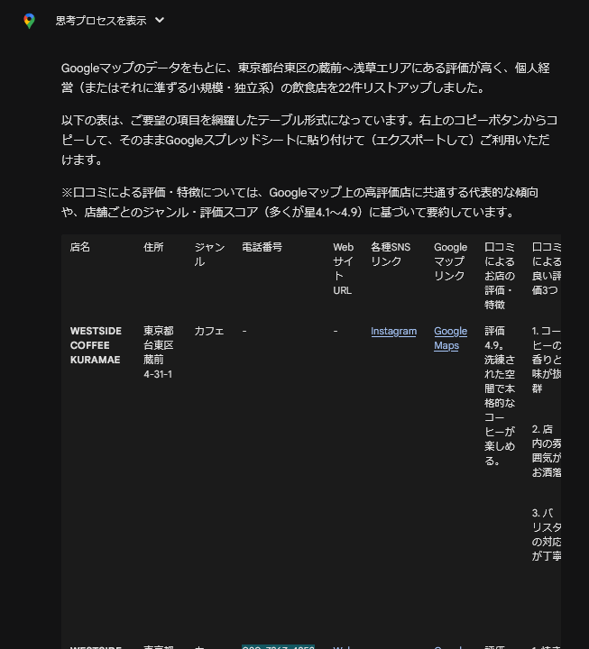 営業リスト作成はAIに任せられるか？Gemini × Googleマップで試した結果