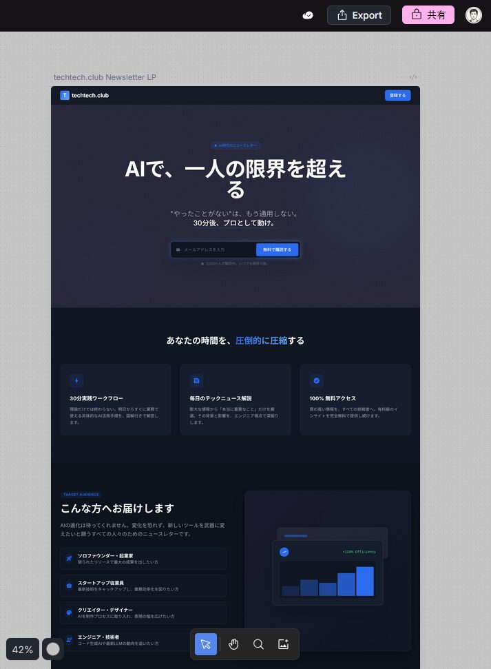 「作る」はもう専門家の特権ではない。Google Stitch × Figmaで、議論の中心を「何を作るべきか」に変える