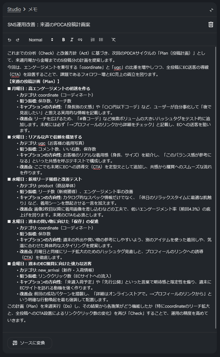 ChatGPTに聞くな、自分のデータに聞け。NotebookLMでPDCAを回す