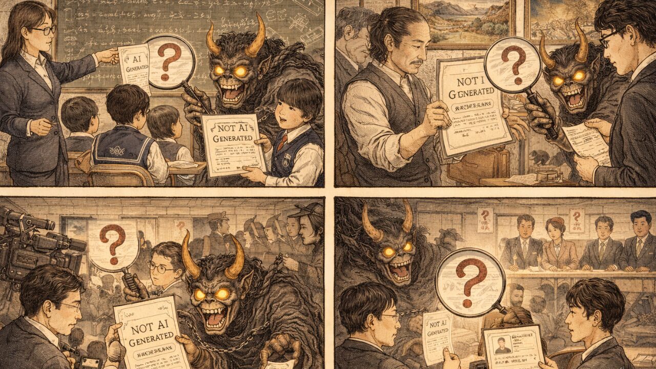 「AIを使っていない」は証明できるのか。使ったか使ってないかの二択はもう機能しない