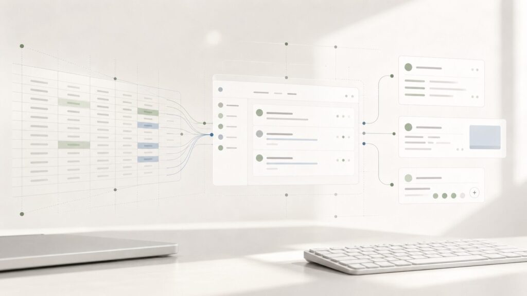 Google AI Studio、スプシをデータベースにして簡易CRMなど自社業務データをUIに乗せる