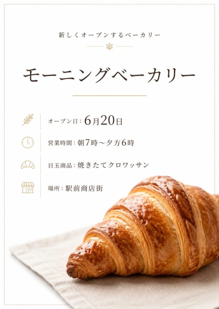 「作る待ち時間」を消す。ChatGPTでチラシのモック画像を量産して意思決定を速くする